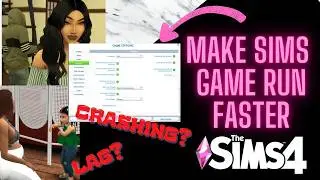 💫🎓HOW TO MAKE SIMS 4 RUN FASTER EASY AND FAST  V’s SIMS 4 UNIVERSITY EP  17🎓💫