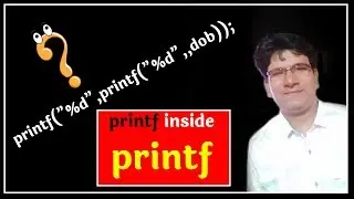 printf inside printf | printf nesting
