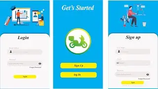 Login and sign up screen in photoshop| Mobile UI in Photoshop | Photoshop for beginner in Hindi 2023