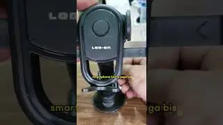 Car Mobile Phone Holder dari Log on tipe LO-CRH 39 dengan bahan dan suction cup yang kuat. #review