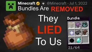The Bundle: Minecraft's Most Useless Item