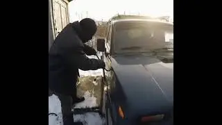 Выхлопал батину тачку