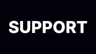 Stomp Typography Opener- With All Your Support