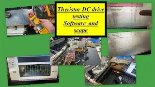 How I go about testing a thyristor dc drive #speedcontrol #vfd #motor #thyristor #electronics