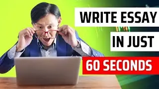 Write an Essay in 60 Seconds | Essay Kaise Likhe? 🔥