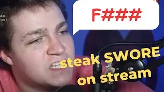 Steak Said the F WORD ON LIVESTREAM.. 😱