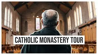 Touring a Catholic Monastery Chapel with a Monk