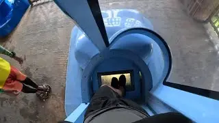 Crazy Trapdoor Water Slide (POV) at Splashmania Malaysia