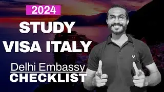Full Explanation || Italy Embassy Delhi Visa Checklist 2024