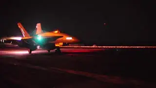 Night Operations USS Carl Vinson (CVN-70)