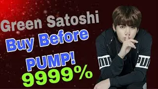 Green Satoshi TOKEN Buy Before PUMP! Good time to buy? || GST PRICE PREDICTION UPDATE