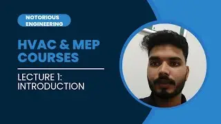 HVAC & MEP Course, Lecture 1: Introduction | Hindi & Urdu