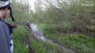 Эндуро прохват.                               Последний день весны.
