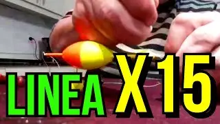 LINEA X15 para PEJERREY muy EFECTIVA y fácil de armar para tu pesca