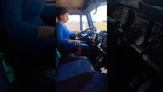 Girl on a Kamaz! 