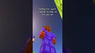 Waiting for your friends to hop on 
