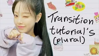 finally doing THE transition tutorials || alight motion