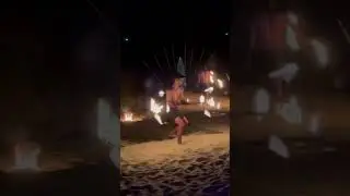 Tann Terrace, Fire-show, Thai