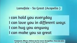 Best vocals melody acapella tunes ( EDM & Pop Music ) Lamafole