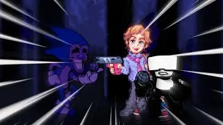 FNF - endless but senpai and tankman sing it (REMASTERED)