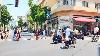 Beautiful Israel. An Incredible stroll from Nachalat Binyamin Street to Bograshov Beach