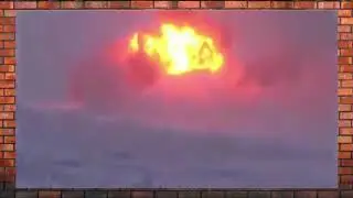 Крушение бомбардировщика / Bomber crashes in Russia's northwest (22.01.2019)
