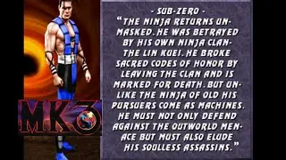 Mortal Kombat 3 (Arcade 1CC Master Ladder) - Sub-Zero