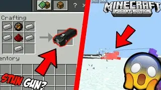 WOW!! Ada Stun Gun di MCPE!