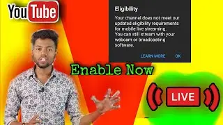 How to enable live streaming on youtube || live enable kaise kare || YouTube par live kaise jate hai