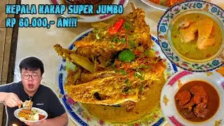 JENGKOL DAN KEPALA IKANNYA JUARA!!! DULU JUALAN DIPIKUL SEKARANG RUMAH MAKANNYA BESAR...