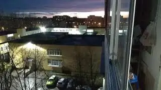 Алеет неба с запада полоска