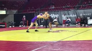 Gable Fox (UNI) vs Jessie Vasquez (ASU)