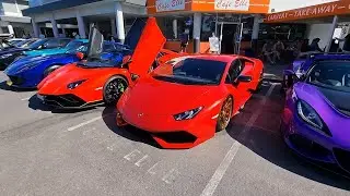 Walkaround at Cars and Coffee at Café Elle - October 2022