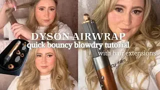 NEW DYSON AIRWRAP TUTORIAL 2024 | HOW TO CREATE LONG LASTING BOUNCY CURLS✨