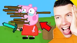 Peppa Pig VS Minecraft! (Funny Animation)