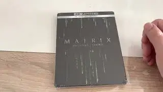 Unboxing MATRIX RESURRECTION Steelbook Edition