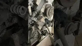 Make in China Extension springs for garage doors are made in the factory.  #machine #manufacturing