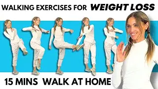 15 Minute Walk at Home - Walking Exercise for Weight Loss