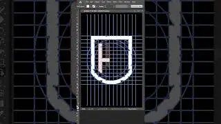H + A Grid Logo In Illustrator