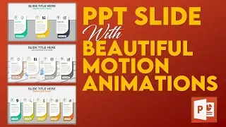PPT Slide with Beautiful Motion Animation