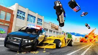 100 Craziest Flip Cars in GTA 5 RP
