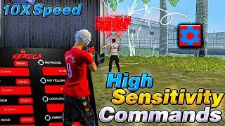 ✅ OB42 Set-Edit 👾 High Sensitivity Commands 🎯 + Aimlock 👺 Commands 🇧🇷 | 💯 Use these commands 🥵 |