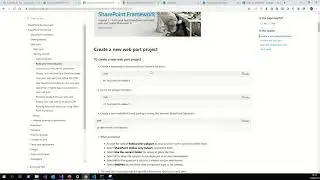 SharePoint Framework, Web Parts with React.Js and deploy to Share Point Online