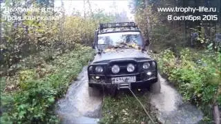 УАЗ Хантер на бездорожье Симексы 36