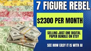 $2300 Per MONTH With This ONE Digital Product That is So Much Fun To Make With AI
