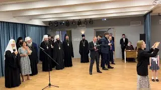 Встреча Святейшего Патриарха Кирилла в нашей воскресной школе