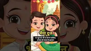 भैया दूजपर भूल कर भी ना करें ये गलतियां, अन्यथा हो सकता है नुकसान #bhaidooj #bhaidoojpujavidhi