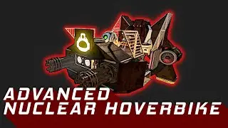 Advanced Nuclear Hoverbike - Space Engineers Ship Showcase || 