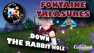 Open Underwater Cave in Fontaine. Plus Hidden Hydroculus. Genshin Impact 4.0
