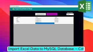 How to Import Excel File Data to MySQL Database ~ C# step by step with Source-code